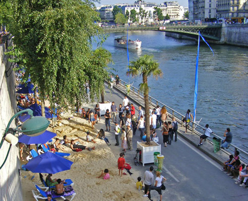 Beach In Paris