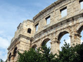 Roman Amphitheatre in  Pula, Croatia