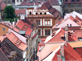 Houses in Prague, Czech Republic