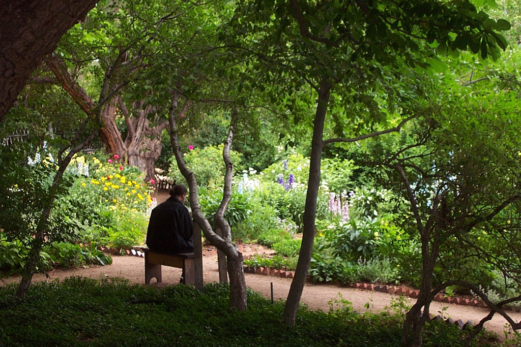The Garden at El Zaguan, Santa Fe