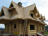 Polish home in construction