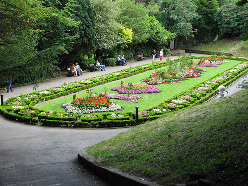 Italian Gardens in Saltburn